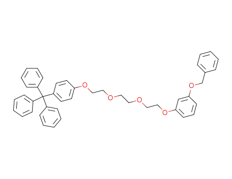 1-(2-{2-[2-(tritylphenoxy)ethoxy]ethoxy}ethoxy)-3-(benzyloxy)benzene