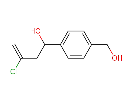 3-Chloro-1-(4-hydroxymethyl-phenyl)-but-3-en-1-ol