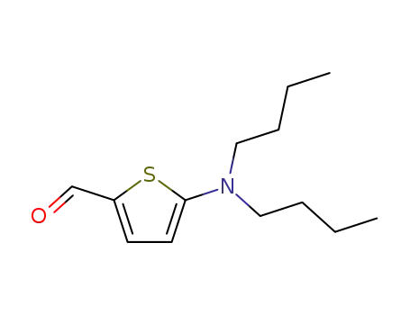 Molecular Structure of 159874-90-5 (2-Thiophenecarboxaldehyde, 5-(dibutylamino)-)