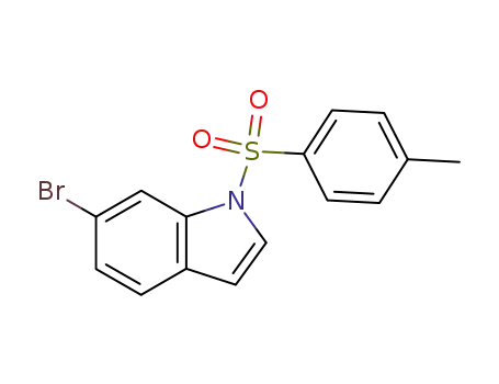 Molecular Structure of 189265-99-4 (6-bromo-1-tosyl-1H-indole)
