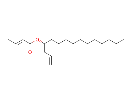 (4R)-4-(2-butenoyloxy)-1-pentadecene