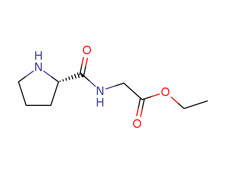 Glycine, N-L-prolyl-, ethyl ester
