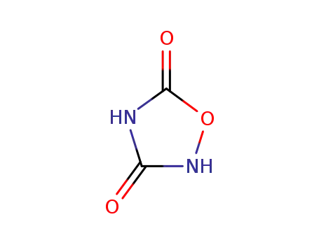 Molecular Structure of 24603-68-7 (1,2,4-Oxadiazolidine-3,5-dione)