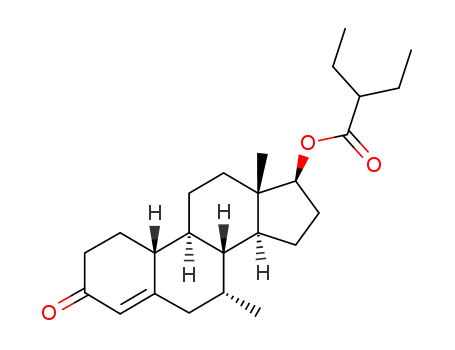 2-Ethyl-butyric acid (7R,8R,9S,10R,13S,14S,17S)-7,13-dimethyl-3-oxo-2,3,6,7,8,9,10,11,12,13,14,15,16,17-tetradecahydro-1H-cyclopenta[a]phenanthren-17-yl ester