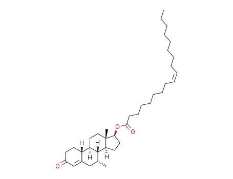 (Z)-Octadec-9-enoic acid (7R,8R,9S,10R,13S,14S,17S)-7,13-dimethyl-3-oxo-2,3,6,7,8,9,10,11,12,13,14,15,16,17-tetradecahydro-1H-cyclopenta[a]phenanthren-17-yl ester