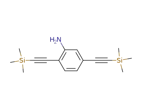2,5-bis-trimethylsilylethynyl-aniline