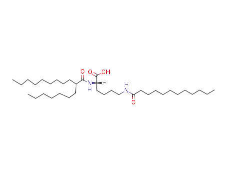 Nα-(2-heptyl-1-oxoundecyl)-Nε-(1-oxododecyl)-L-lysine