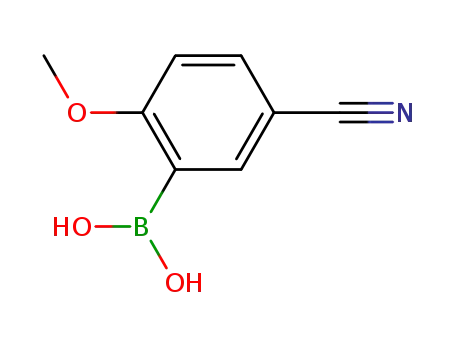 Boronic acid, (5-cyano-2-methoxyphenyl)-