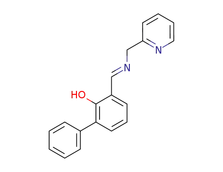 3-[(pyridin-2-ylmethylimino)methyl]biphenyl-2-ol