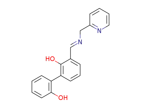 3-[(pyridin-2-ylmethylimino)methyl]biphenyl-2,2'-diol