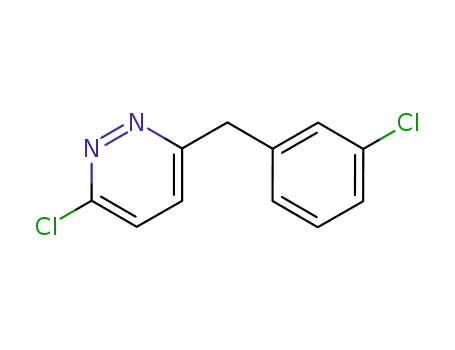 3-chloro-6-(3-chlorobenzyl)pyridazine