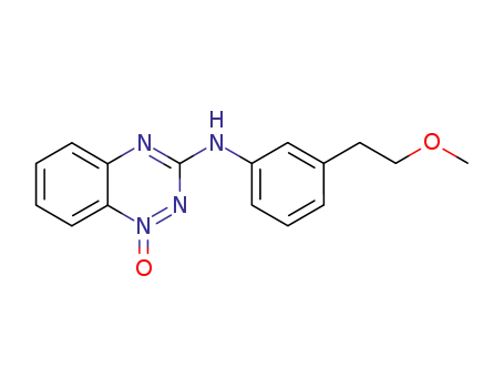 1,2,4-Benzotriazin-3-amine, N-[3-(2-methoxyethyl)phenyl]-, 1-oxide