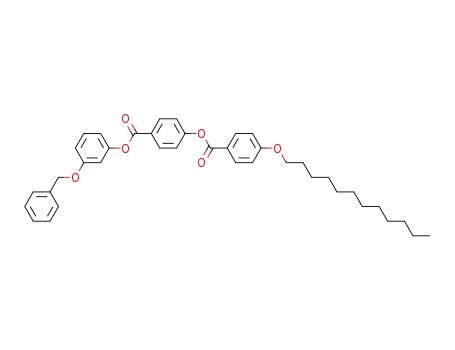 1-benzyloxyphenylene-3-(4-n-dodecyloxybenzoyloxy-4-benzoate)