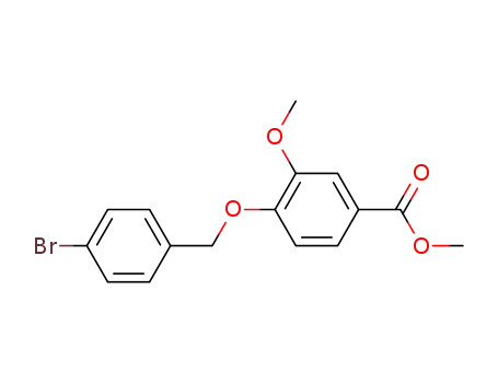 4-(4-bromo-benzyloxy)-3-methoxy-benzoic acid methyl ester