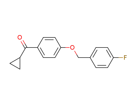 cyclopropyl-[4-(4-fluoro-benzyloxy)-phenyl]-methanone