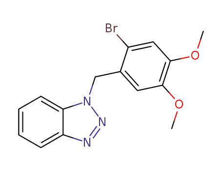 1-(2-bromo-4,5-dimethoxybenzyl)-1H-benzotriazole