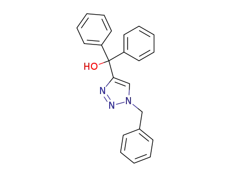 (1-benzyl-1H-[1,2,3]triazol-4-yl)-diphenyl-methanol