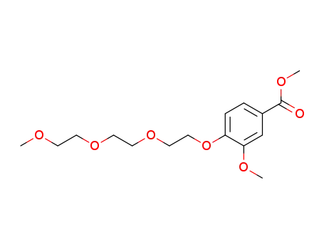 3-methoxy-4-{2-[2-(2-methoxyethoxy)ethoxy]ethoxy}benzoic acid methyl ester