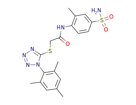 N-[4-(aminosulfonyl)-2-methylphenyl]-2-[(1-mesityl-1H-tetrazol-5-yl)thio]acetamide