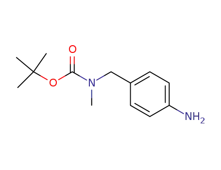 Molecular Structure of 225240-83-5 (tert-butyl 4-aMinobenzyl(Methyl)carbaMate)