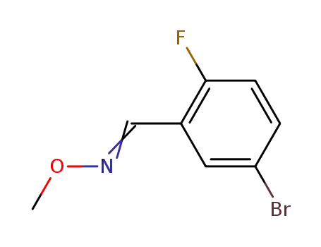 5-bromo-2-fluoro-benzaldehyde O-methyl-oxime