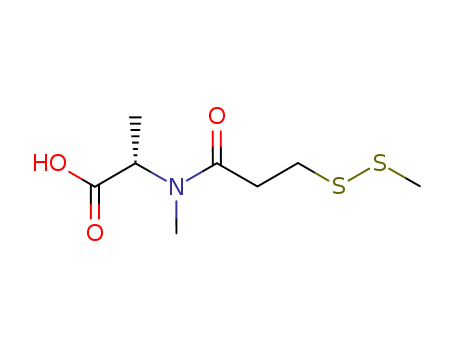 S)-2-(N-Methyl-3-(Methyldisulfanyl)propanaMido)propanoic acid