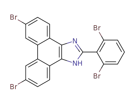 6,9-dibromo-2-(2,6-dibromophenyl)-1H-phenanthro[9,10-d]imidazole