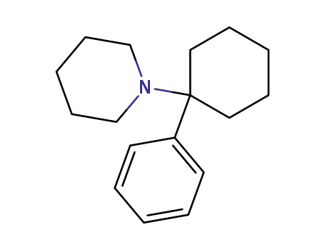 Molecular Structure of 77-10-1 (PHENCYCLIDINE)