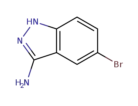 Molecular Structure of 61272-71-7 (5-BROMO-1H-INDAZOL-3-AMINE)