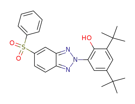5-benzenesulfonyl-2-(2-hydroxy-3,5-di-tert-butylphenyl)-2H-benzotriazole