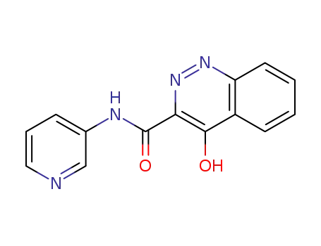 4-hydroxy-N-(pyridin-3-yl)-cinnoline-3-carboxamide