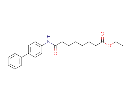 7-(Biphenyl-4-ylcarbamoyl)-heptanoic acid ethyl ester