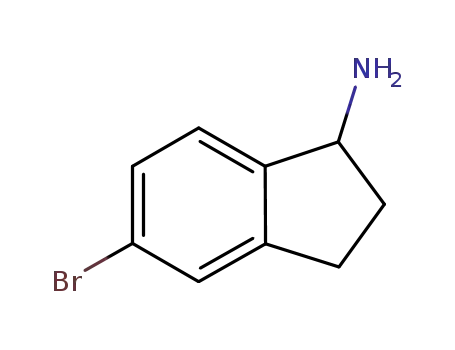 1H-INDEN-1-AMINE, 5-BROMO-2,3-DIHYDRO-