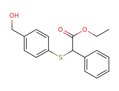 1-(4-hydroxymethyl-phenylsulfanyl)-phenyl-acetic acid ethyl ester