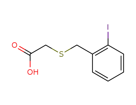 Molecular Structure of 867202-85-5 (2-Iodophenylmethylthioacetic acid)