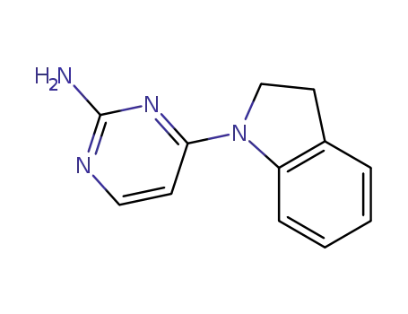 2-amino-4-(indolin-1-yl)pyrimidine