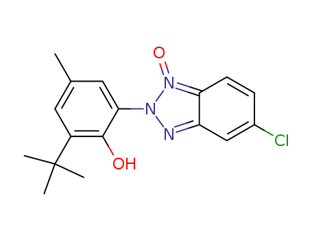 Phenol, 2-(5-chloro-1-oxido-2H-benzotriazol-2-yl)-6-(1,1-dimethylethyl)-4-methyl -