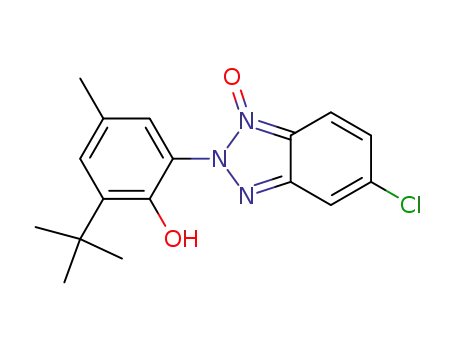 2-(2-hydroxy-3-t-butyl-5-methylphenyl)-5-chlorobenzotriazole-N-oxide