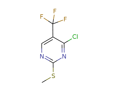 4-chloro-2-(Methylthio)-5-(trifluoroMethyl)pyriMidine