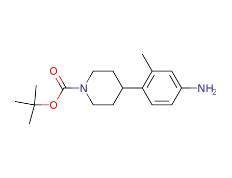 tert-butyl 4-(4-amino-2-methylphenyl)-piperidine-1-carboxylate