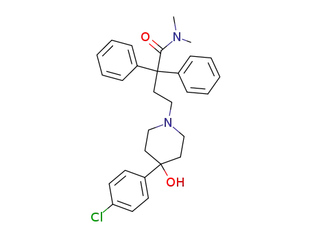 1-Piperidinebutanamide,4-(4-chlorophenyl)-4-hydroxy-N,N-dimethyl-a,a-diphenyl-