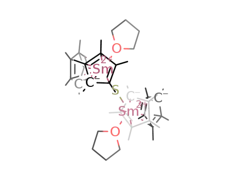 [(Sm(η5-C5Me5)2(tetrahydrofuran))2(μ-S)]