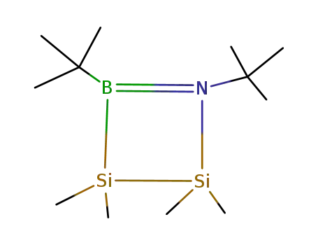 1-Aza-2,3-disila-4-boracyclobutane, 1,4-bis(1,1-dimethylethyl)-2,2,3,3-tetramethyl-