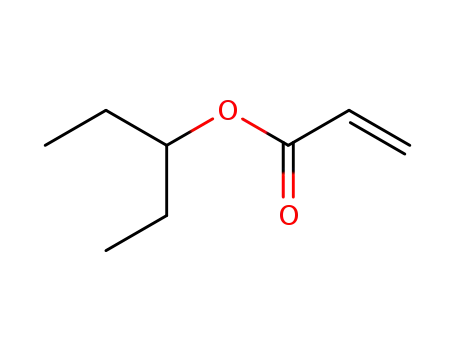 Molecular Structure of 4513-35-3 (pentan-3-yl prop-2-enoate)