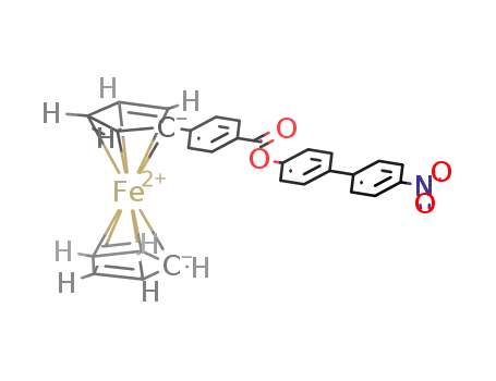 4-nitrobiphenyl-4'-ferrocenyl benzoate