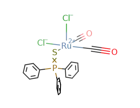 Ru(CO)2Cl2(P(C6H5)3S)