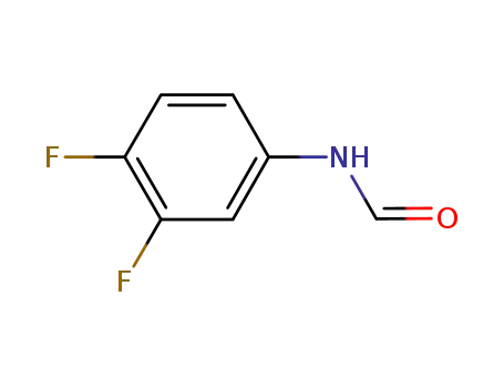 Molecular Structure of 138563-55-0 (Formamide, N-(3,4-difluorophenyl)- (9CI))