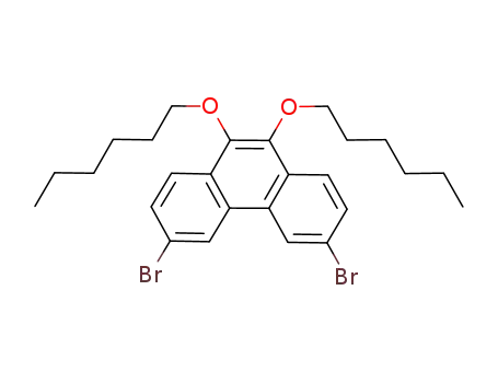 3,6-dibromo-9,10-bis(hexyloxy)phenanthrene