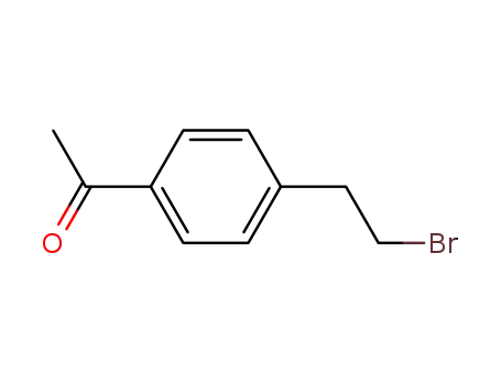 Molecular Structure of 40422-73-9 (4-(2-BROMOETHYL)-ACETOPHENONE)