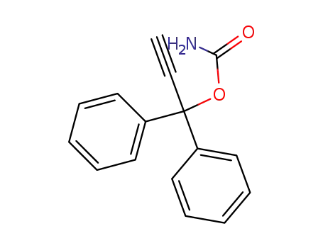 Carbamidsaeure-<1,1-diphenyl-propin-(2)-ylester>